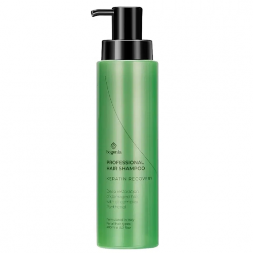 Шампунь безсульфатний для волосся Bogenia Кератинове відновлення