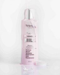 Молочко для демакіяжу очей і шкіри обличчя Top Beauty