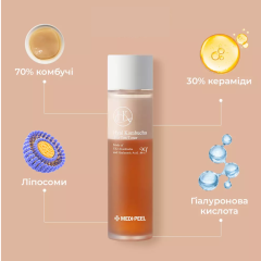 Тонер для обличчя з комбучею та гіалуроновою кислотою MEDIPEEL Hyal Kombucha Tea-Tox Toner, 150 мл