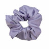 Резинка для волосся об'ємна атласна 13см, лілова