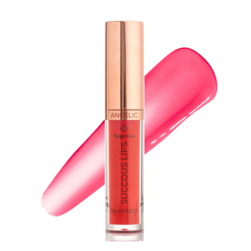 Блиск для губ Bogenia Succous Lips Angelic 3D effect №05 (Courtesy)