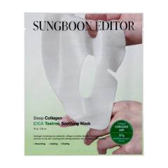 Маска гідрогелева заспокійлива Sungboon Editor Deep Collagen Cica Teatree Soothing Mask
