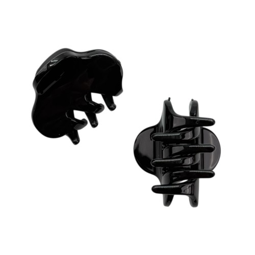 Краб пластик глянцевий "хмаринка", 4,5см, чорний