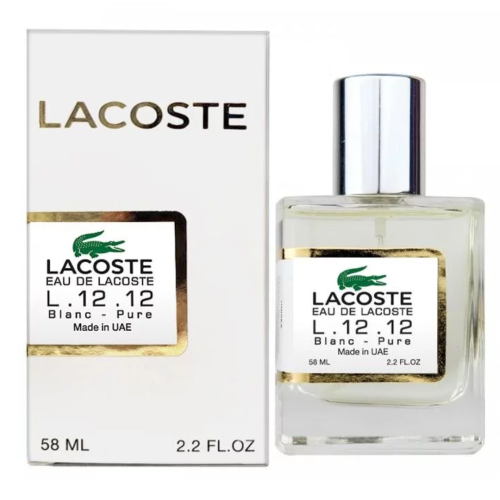 Чоловічий парфум Lacoste Eau de L.12.12 Blanc-Pure 58ml