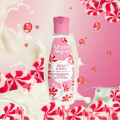 Олія для  тіла Tulipan Negro полуничний крем