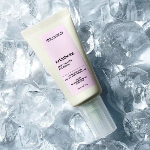 Охолоджувальний крем для шкіри навколо очей HOLLYSKIN Artichoke.