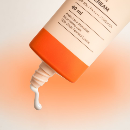 Солнцезащитный крем с антиоксидантной защитой whocares Bifida Barrier Sun Cream 40 ml