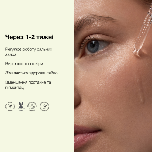 Несмываемая сыворотка-пилинг с молочной кислотой whocares Gentle Peel Lactic Acid Serum 30 ml