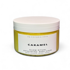 Сольовий скраб для тіла Dr.Vovk Glow Ritual Exfoliating Body Scrub Caramel