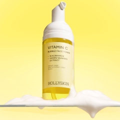 Пінний тонер HOLLYSKIN Вітамін С для підтримки сяйва шкіри