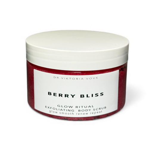 Сольовий скраб для тіла Dr.Vovk Glow Ritual Exfoliating Body Scrub Berry Bliss