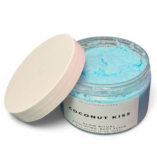 Сольовий скраб для тіла Dr.Vovk Glow Ritual Exfoliating Body Scrub Coconut Kiss