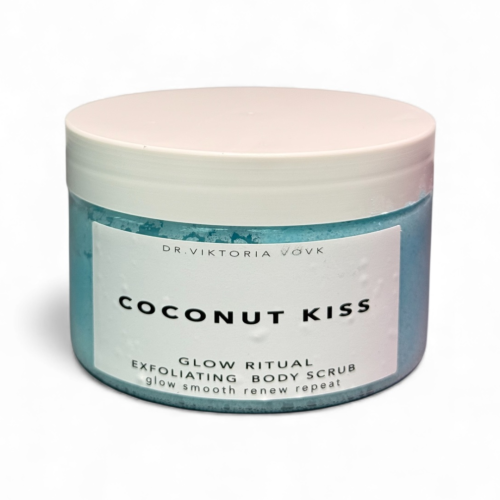 Сольовий скраб для тіла Dr.Vovk Glow Ritual Exfoliating Body Scrub Coconut Kiss