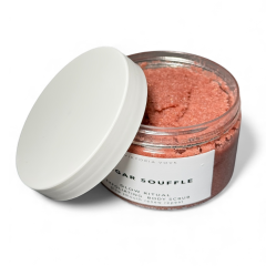 Сольовий скраб для тіла Dr.Vovk Glow Ritual Exfoliating Body Scrub Sugar Souffle