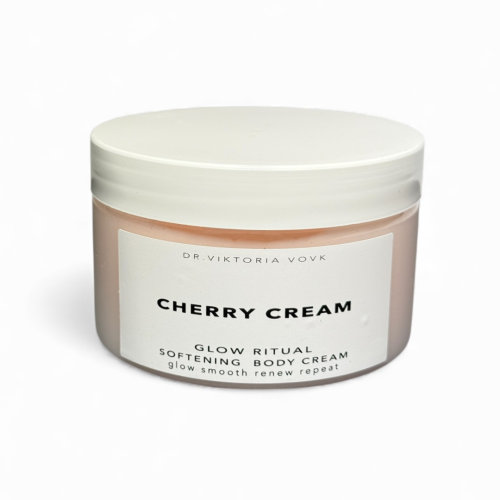 Крем для тіла Dr.Vovk Glow Ritual Softening Body Cream Cherry Cream