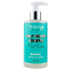 Шампунь для глибокого очищення шкіри голови «М‘ята -Лайм» Top Beauty