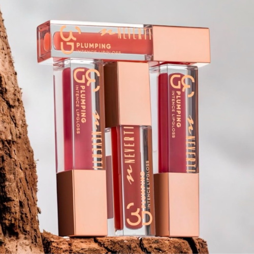 Блиск для губ 3D Neverti Plumping Intense Lipgloss №002 (Cotton Candy)