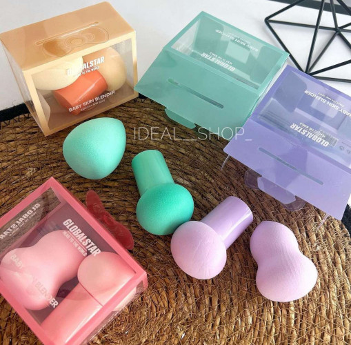 Набір спонжів для макіяжу GLOBALSTAR 2шт