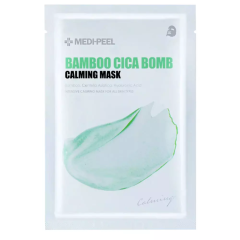 Тканинна маска заспокійлива з центеллою і бамбуком MEDI-PEEL Bamboo Cica Bomb Calming Mask