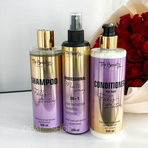 Шампунь  для волос филлер-ботокс Filler-Botox Top Beauty