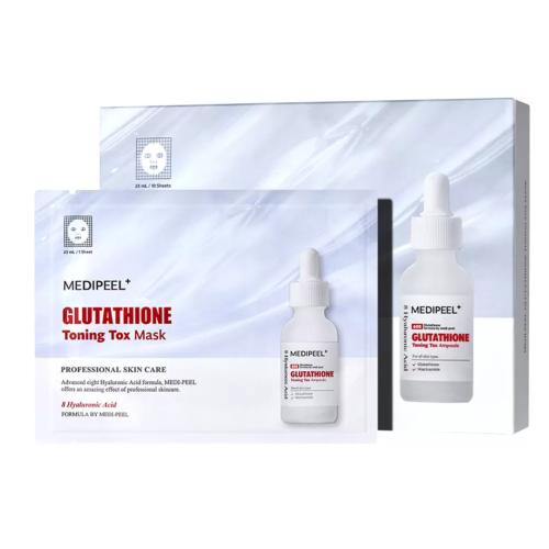 Тканинна маска відбілююча та тонізуюча MEDI-PEEL Glutathione Toning Tox Mask