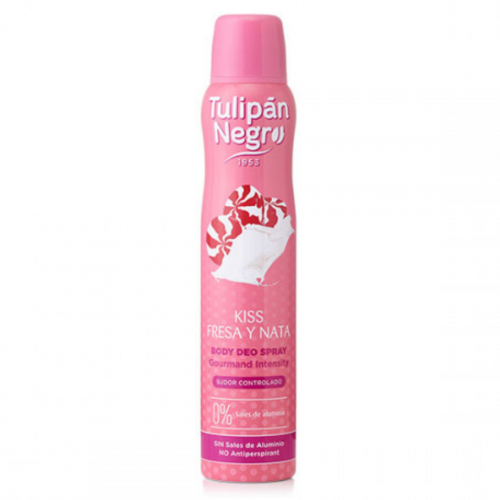 Дезодорант-спрей Tulipan Negro Полуничний крем 200 мл