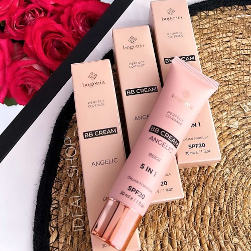 BB-крем увлажняющий Bogenia Angelic 5 в 1 SPF 20 №03 - Beige