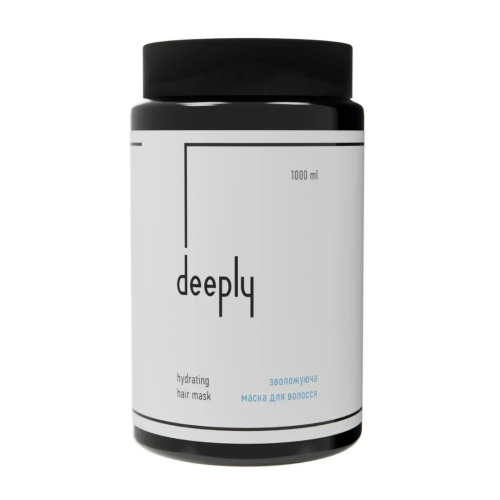 Зволожуюча маска deeply hydrating hair mask 1000ml