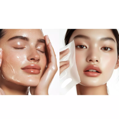 Набір двоетапний сироватка і маска з колагеном і мікроголками Medipeel Red Lacto Collagen 3000 Shot Serum