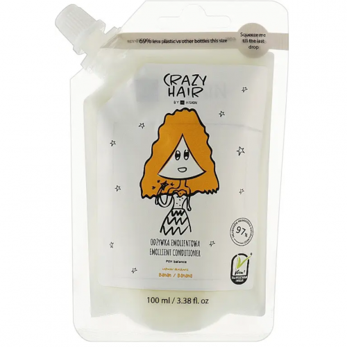 Пом’якшувальний кондиціонер для волосся «Банан» Hiskin 