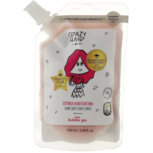 Зволожувальний кондиціонер для волосся "Бабл-гам" HiSkin