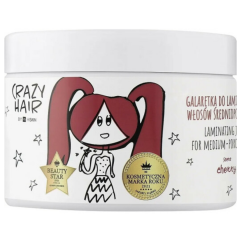 Желе для ламінування волосся з середнім рівнем пористості "Вишня" Hiskin