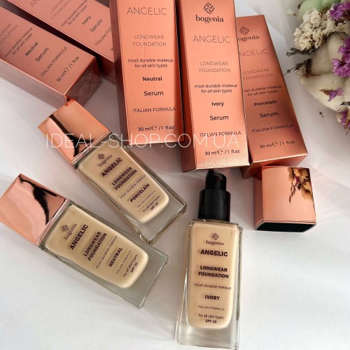 Тональное основание Bogenia Angelic BG605 №02- Ivory