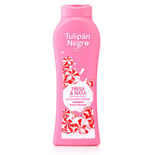 Гель для душу Tulipan Negro Полуничний крем 650 мл